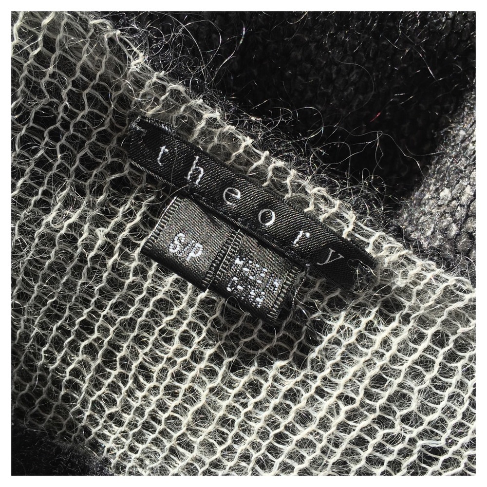THEORY BLACK SWEATER - Picture 3 of 8